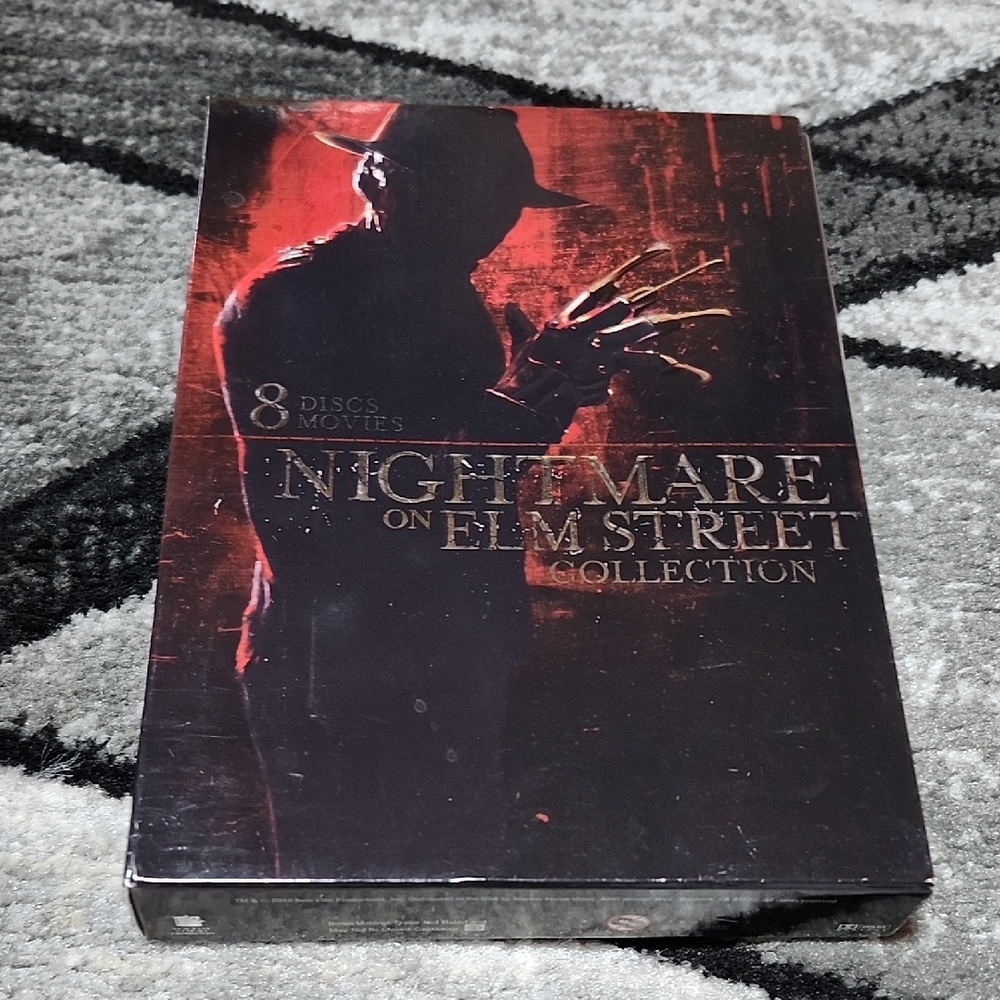 NIGHTMARE ON ELM STREET 8-DISC SET COLLECTION FREDDY KRUEGER HORROR MOVIES